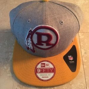 Redskins Fitted Hat Autographed by #84 Gary Clark